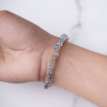 Load image into Gallery viewer, Labradorite Rondelle Shape Bracelet

