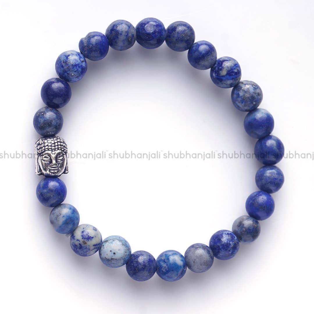 Lapis Lazuli Buddha Bracelet