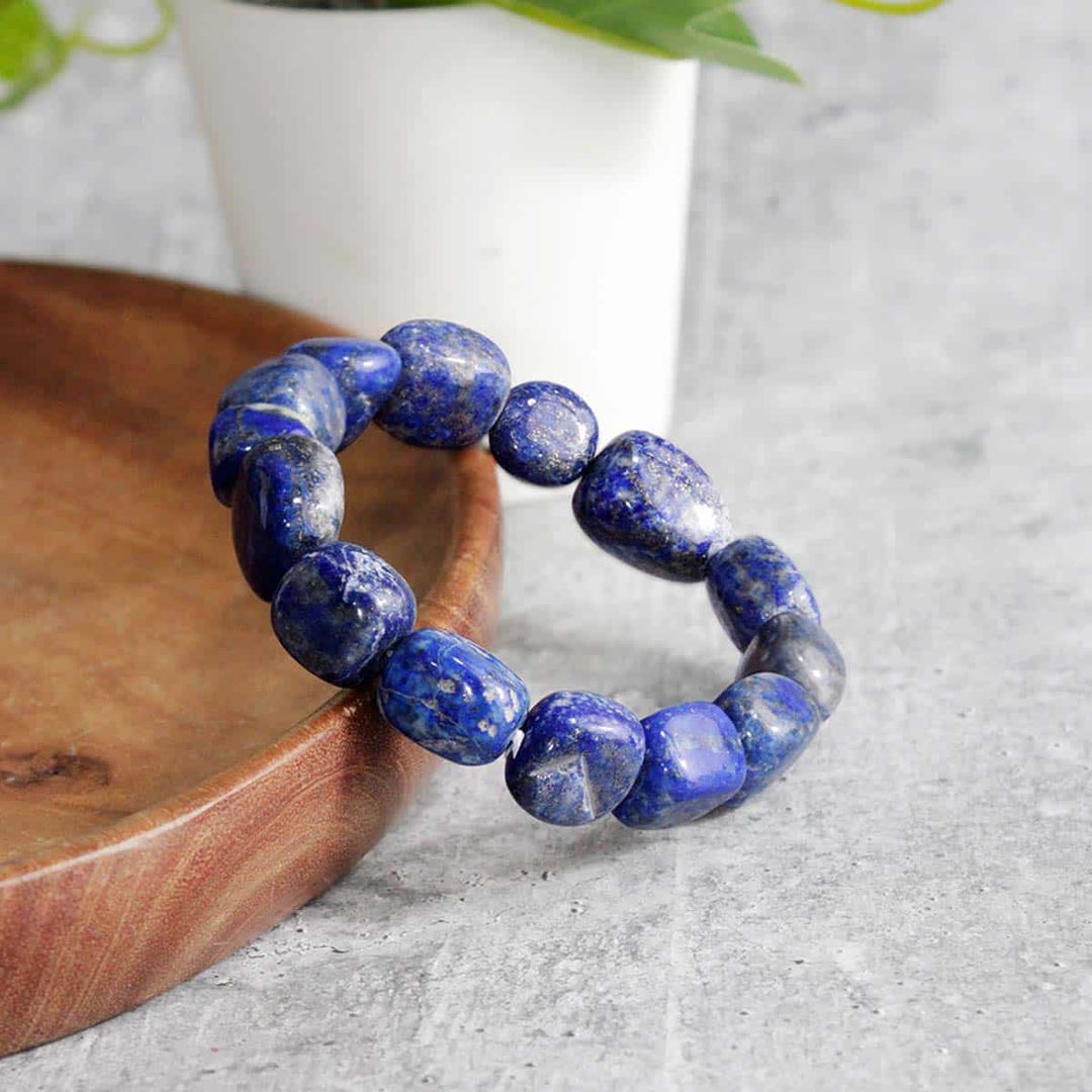 Lapis Lazuli Tumble Bracelet