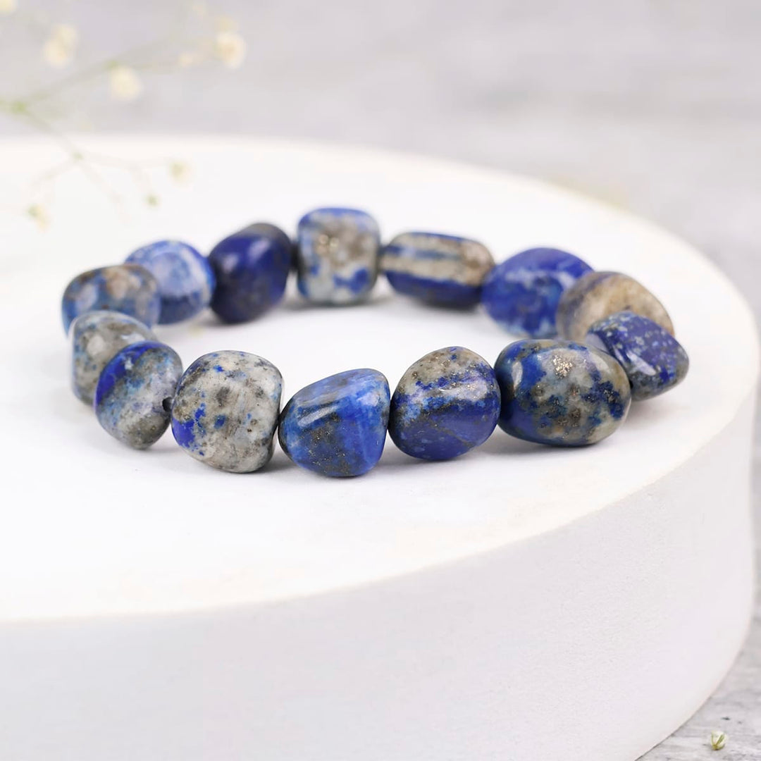 Lapis Lazuli Small Tumble Bracelet