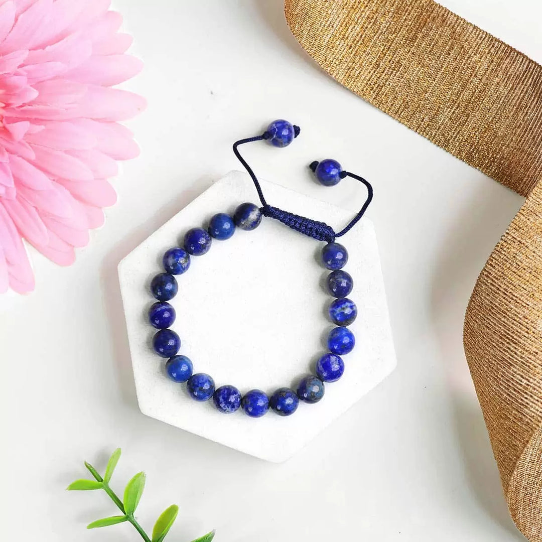 Lapis Lazuli Thread Bracelet 8mm