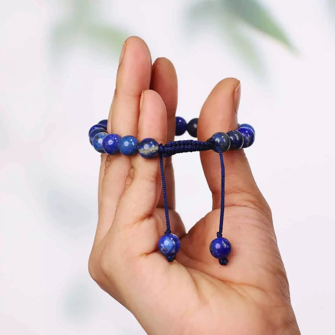 Lapis Lazuli Thread Bracelet 8mm