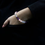 Load image into Gallery viewer, Mental Peace and Tranquility Faceted Diamond Cut Bracelet (8MM)
