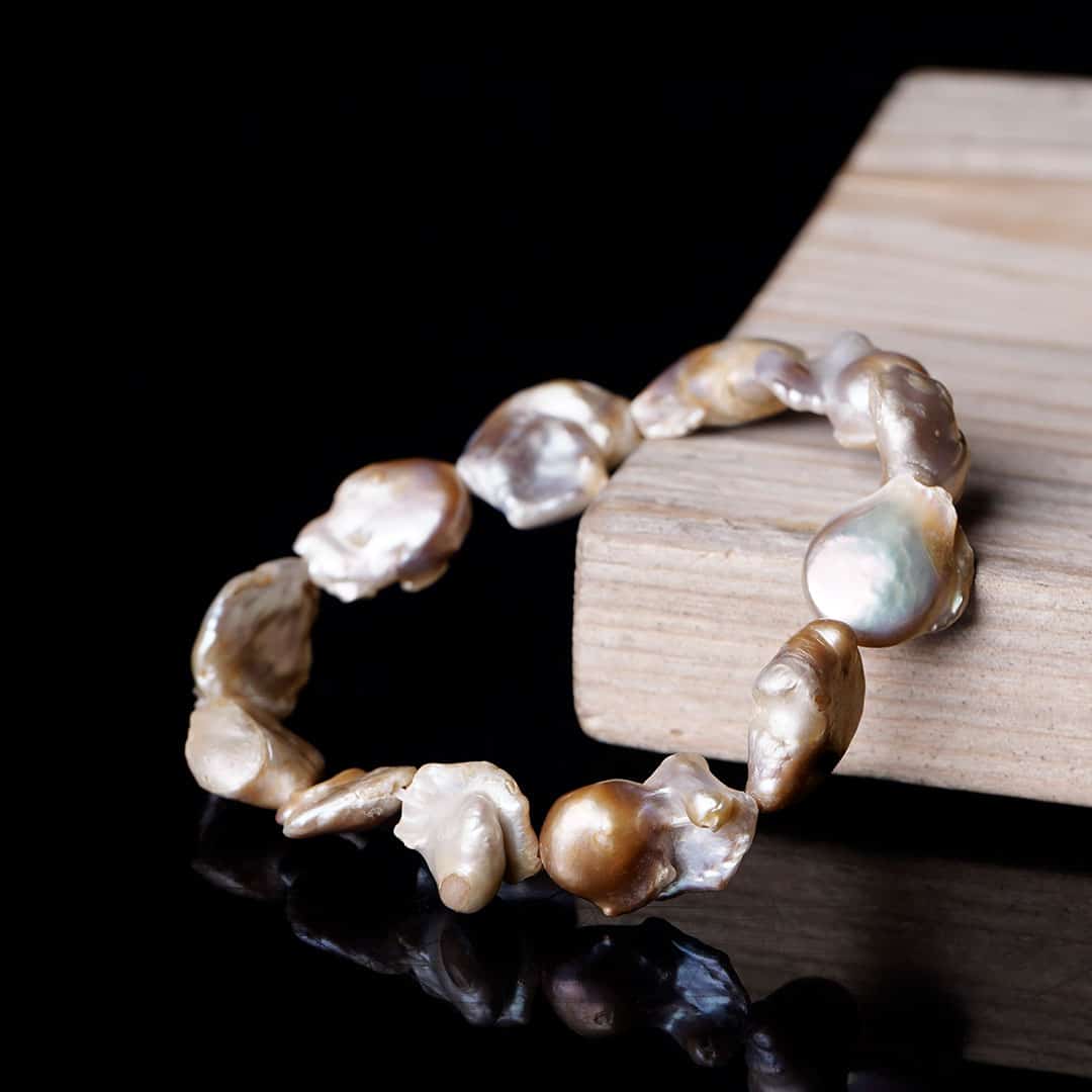 Mother Of Pearl Tumble Bracelet