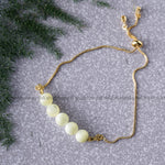 Load image into Gallery viewer, Mother of Pearl Five Beads Bracelet
