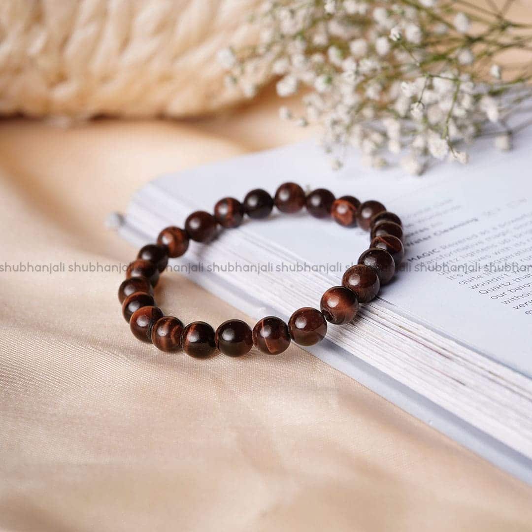 Red Tiger Eye Bracelet 8mm