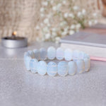 Load image into Gallery viewer, Opalite Oval Faceted Bracelet
