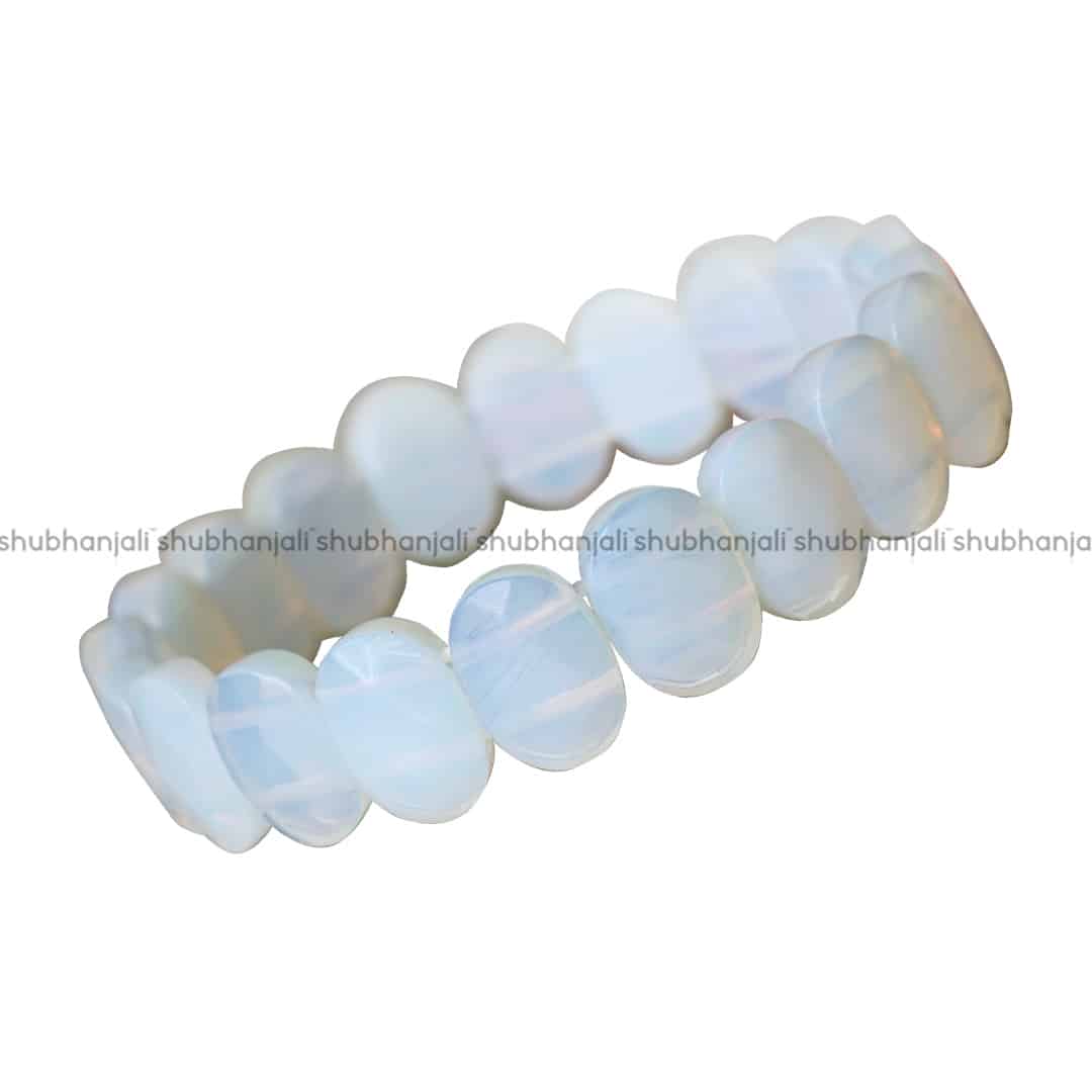 Opalite Oval Faceted Bracelet