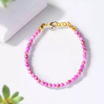 Load image into Gallery viewer, Phosphosiderite Bracelet In 4mm Faceted Beads
