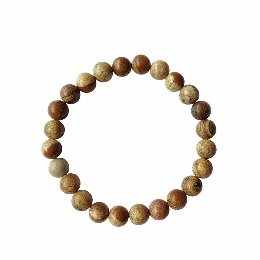 Picture Jasper 8mm Bracelet