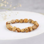 Load image into Gallery viewer, Picture Jasper Small Tumble Bracelet
