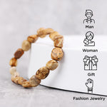 Load image into Gallery viewer, Picture Jasper Small Tumble Bracelet
