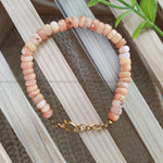Load image into Gallery viewer, Pink Opal Faceted Bati Beads Bracelet
