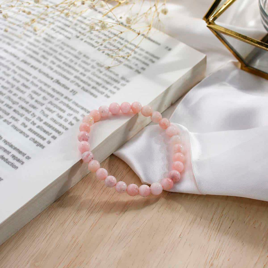 Premium Pink Opal Bracelet