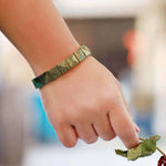 Load image into Gallery viewer, Pyrite Bracelet In Pyramid Shape Beads
