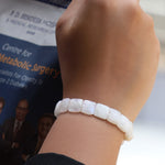 Load image into Gallery viewer, Rainbow Moonstone Square Shape Beads Bracelet
