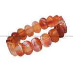 Load image into Gallery viewer, Red Carnelian Oval Faceted Bracelet
