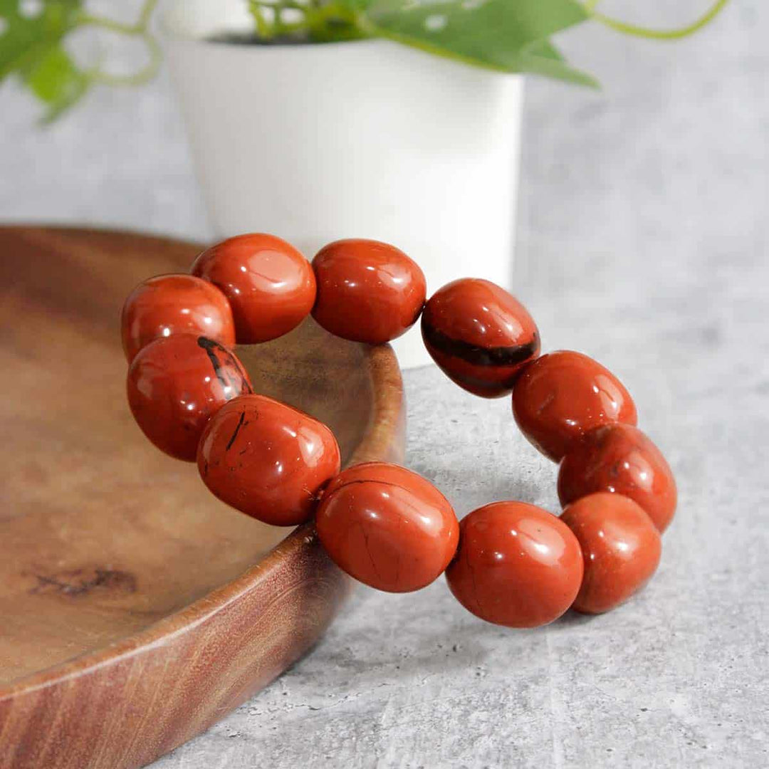 Red Jasper Tumble Bracelet