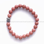 Load image into Gallery viewer, Rhodochrosite Buddha Bracelet
