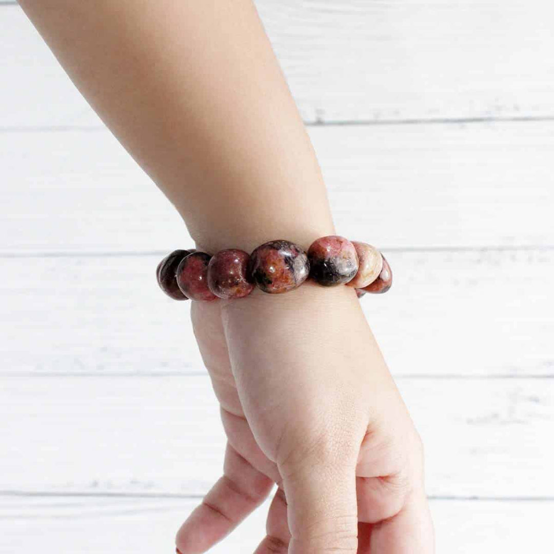 Rhodonite Tumble Bracelet