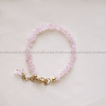 Load image into Gallery viewer, Rose Quartz Chips Chain Bracelet
