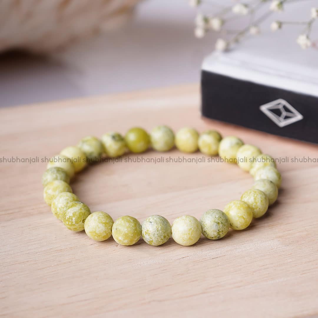 Serpentine Round Beads Bracelet