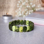 Load image into Gallery viewer, Serpentine Oval Faceted Bracelet
