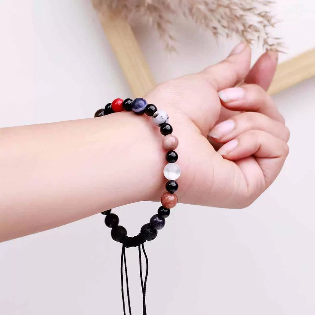 Solar System Customized Thread Bracelet