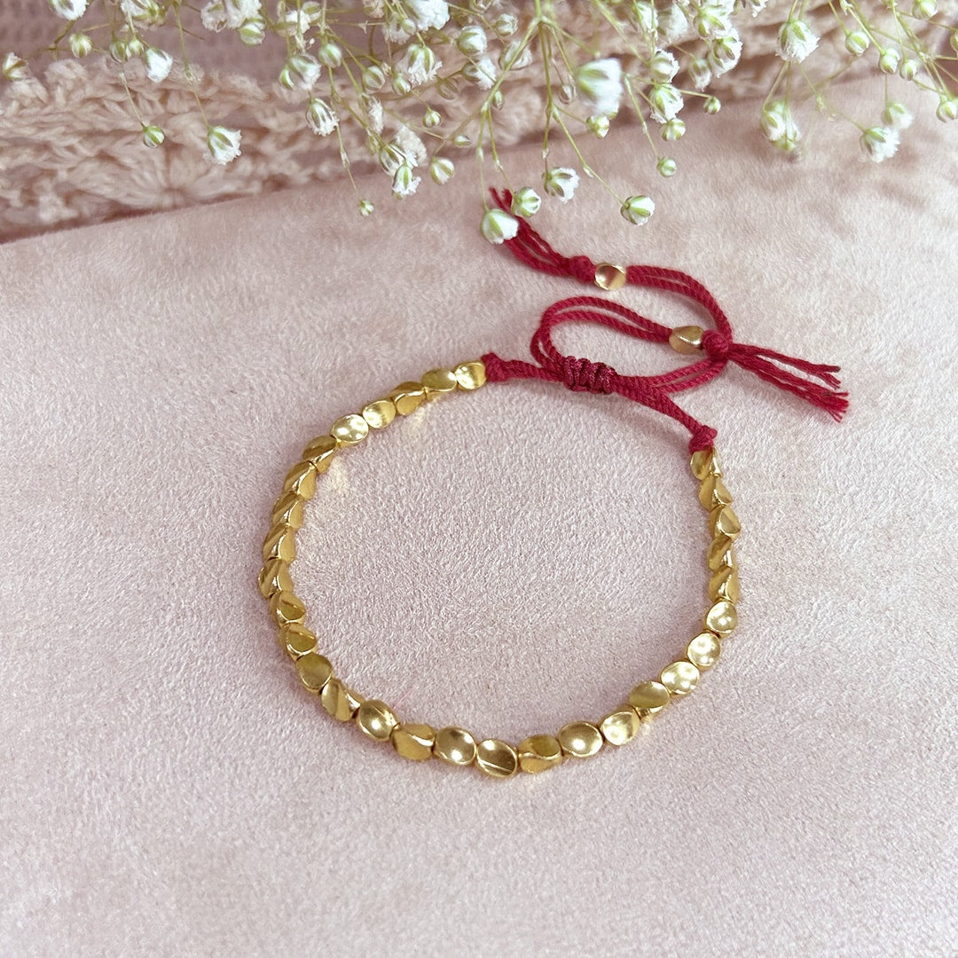 Tibetan Copper Beads Bracelet
