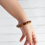 Load image into Gallery viewer, Tiger Eye Tumble Bracelet
