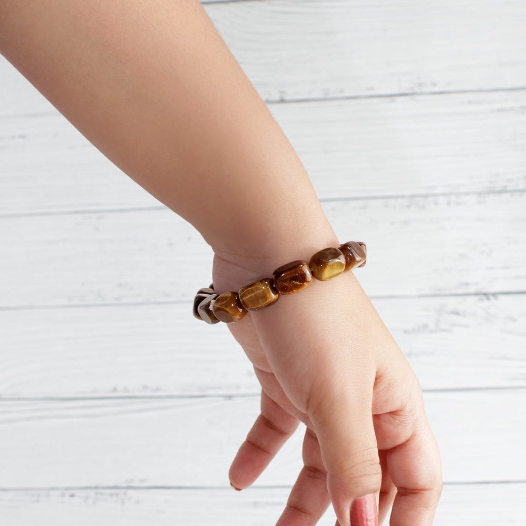 Tiger Eye Tumble Bracelet