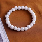 Load image into Gallery viewer, White Agate Bracelet 8MM
