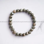 Load image into Gallery viewer, Yooperlite Round Stone 8 mm 24 Beads Elastic Bracelet
