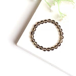 Load image into Gallery viewer, Smoky Quartz Bracelet In Round Beads
