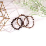 Load image into Gallery viewer, Smokey Quartz Round Beads Bracelet
