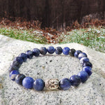 Load image into Gallery viewer, Sodalite Buddha Bracelet
