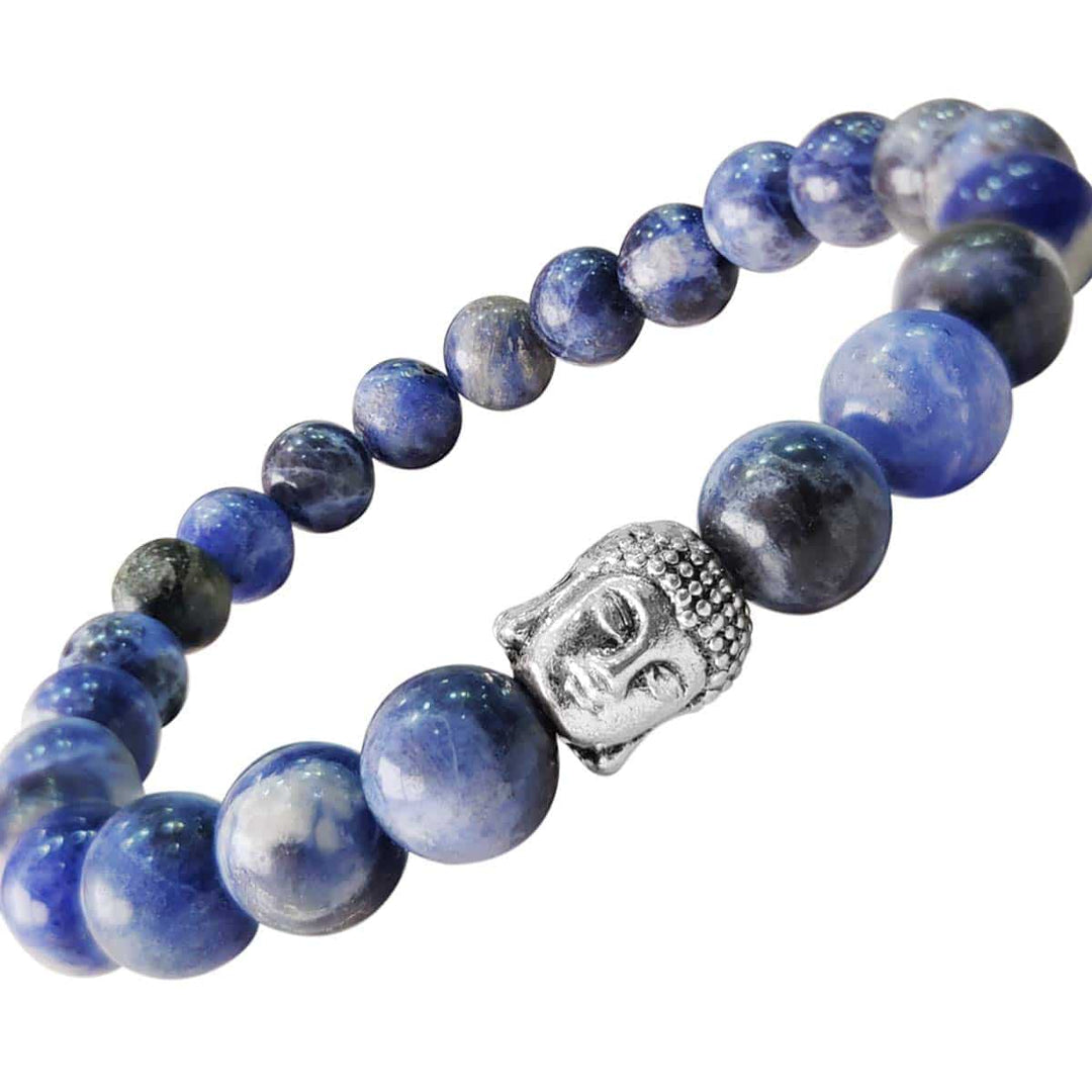 Sodalite Buddha Bracelet