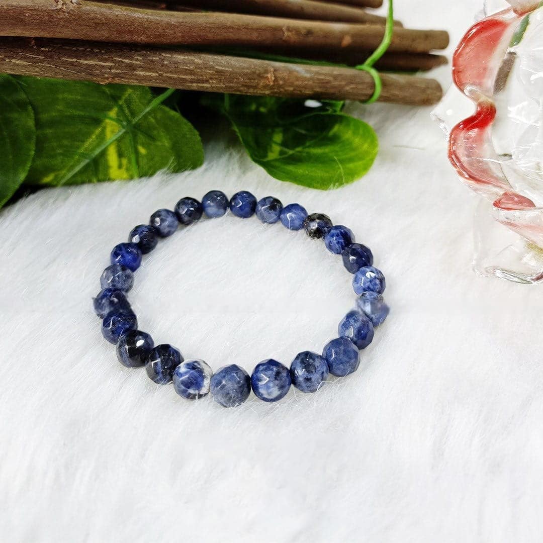 Sodalite Faceted Bracelet