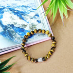 Load image into Gallery viewer, Tiger Eye Buddha Bracelet
