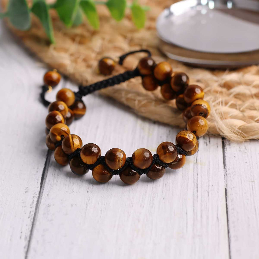 Tiger Eye Thread Bracelet