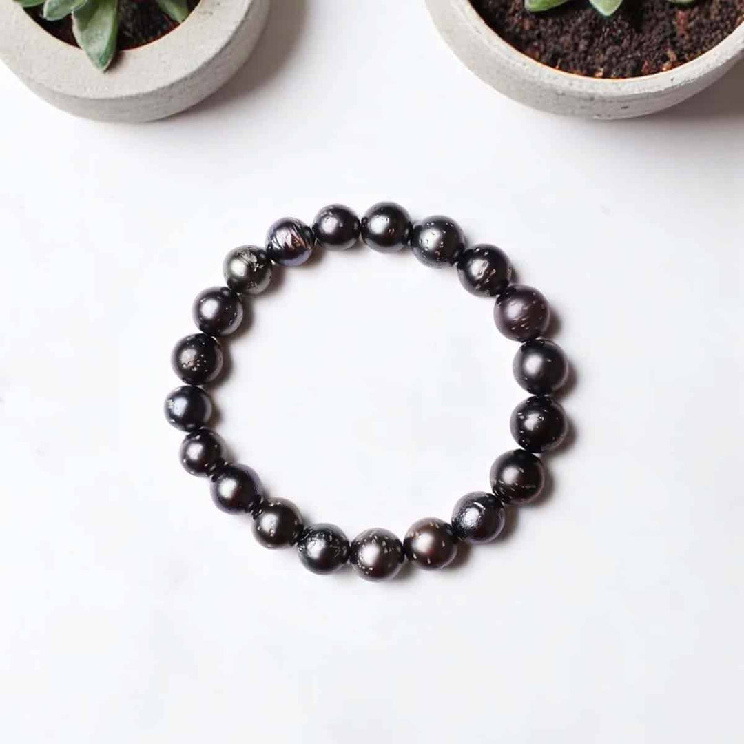 Black South Sea Pearl Bracelet