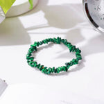 Load image into Gallery viewer, Malachite Chips Bracelet
