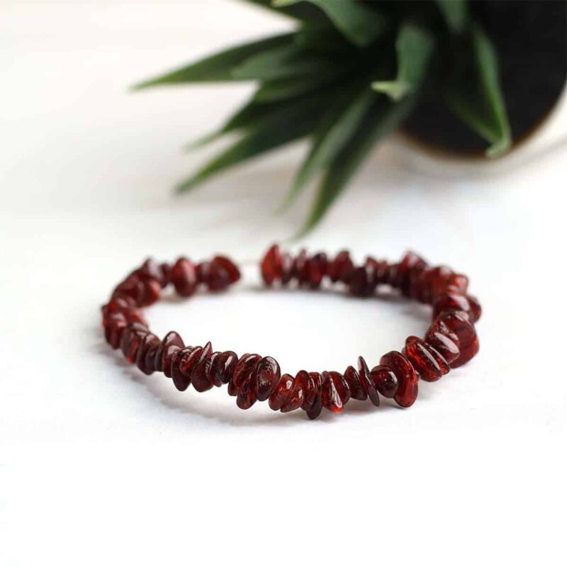 Amber Chips Stone Bracelet