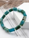 Shop Blue Apatite Faceted Tube Beads Stone Bracelet