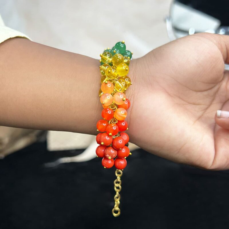 Natural Crystal Beads 7 Chakra Bracelet