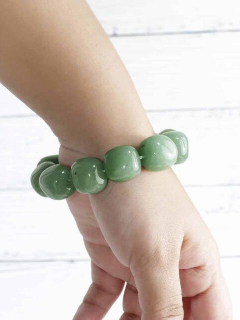 Shop Natural Green Aventurine Crystal Tumble Bracelet