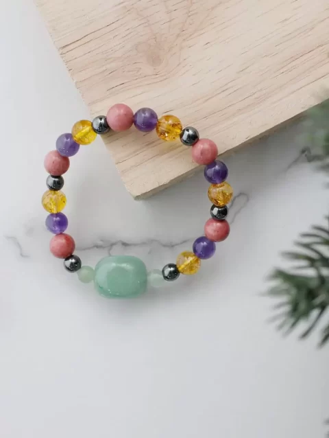 Crystal Beads Health Customize Bracelet