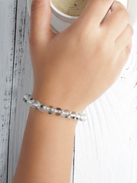 Premium Hollandite Star Burst Quartz Bracelet