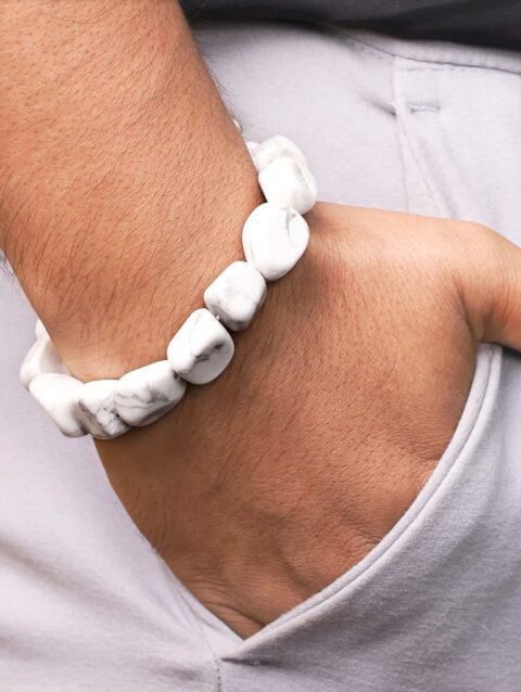 Howlite Tumble Bracelet