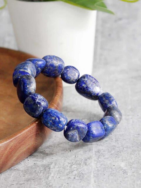 Shop Natural Lapis Lazuli Tumble Bracelet